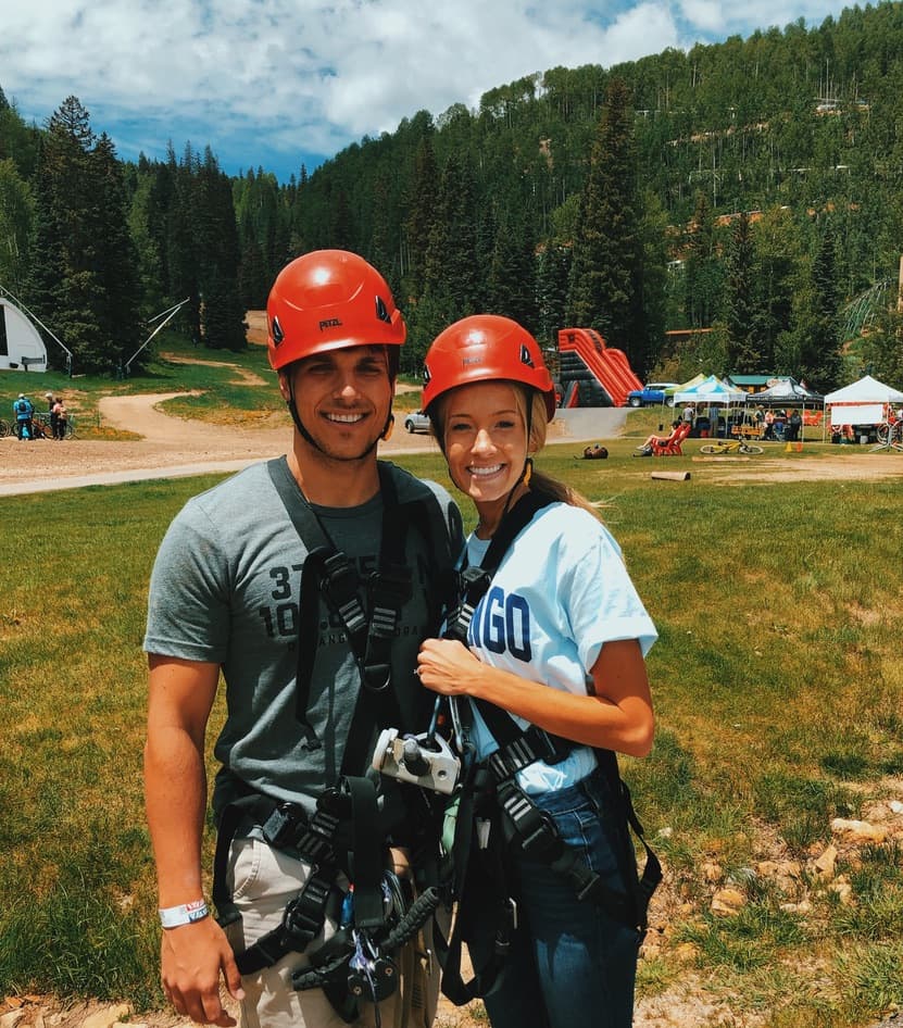 David and his wife Courtni